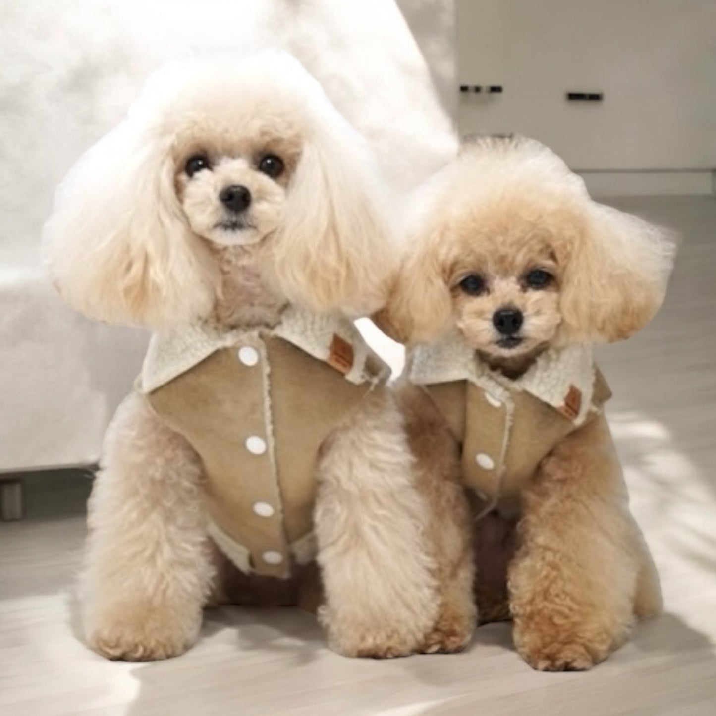 Veste courte en mouton
