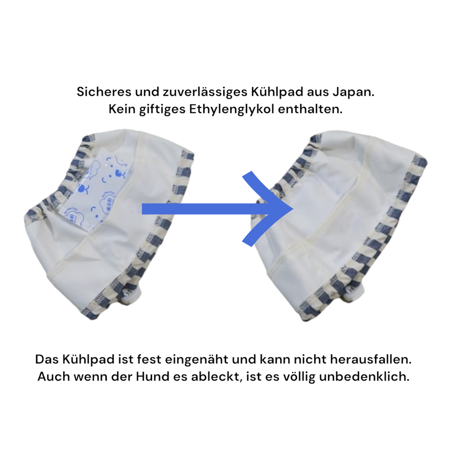 Kühler Nackenwickel für Hunde