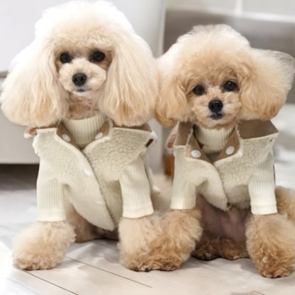 Veste courte en mouton 